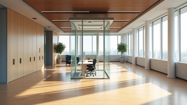 Les atouts de l'isolation acoustique en open space : focus sur les box téléphoniques