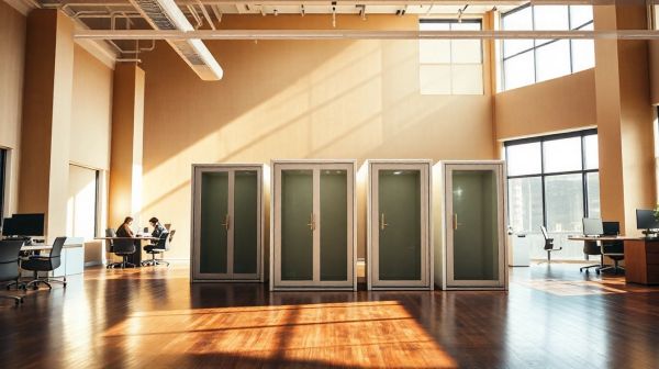 Les atouts de l'isolation acoustique en open space : focus sur les box téléphoniques